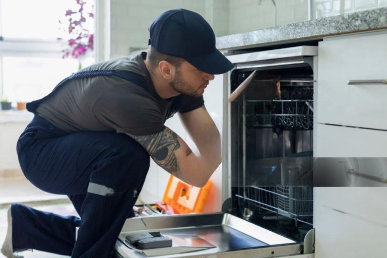 DishWasher Repair Abu In Dhabi. Expert Technicians Working Photo